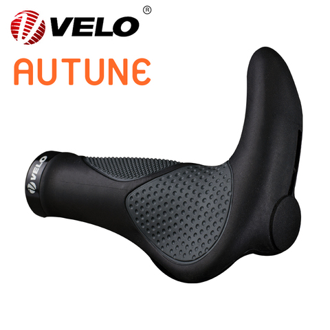 Velo Grips VELO Attune 138mm MTB Mountain Bike Bicycle Handlebar Covers w/ Bar End Ergonomic Lock-On Shock Absorbing Non-slip ► Photo 1/6