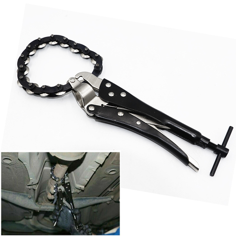 Car Exhaust Pipe Cutter Plier Multi Wheel Chain Lock-grip Tube Wrench Accessories Tool ► Photo 1/6