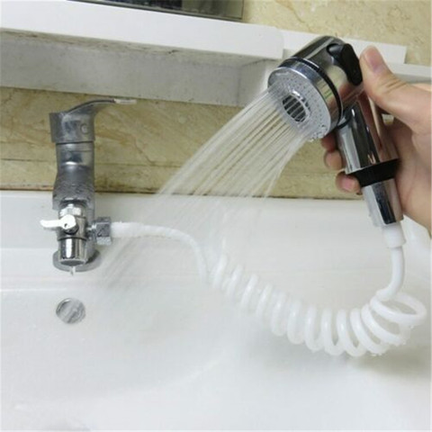 Shower Spray Hose, Pets Shower Head Spray Drains Strainer Pet Bath