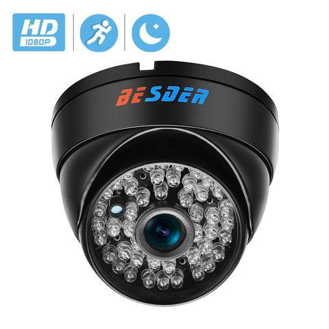 BESDER Wide Angle 2.8mm Vandal Proof 1080P IP Camera Dome Waterproof 48 PCS IR LED Indoor Outdoor Network IP Camera IR Cut ONVIF ► Photo 1/6