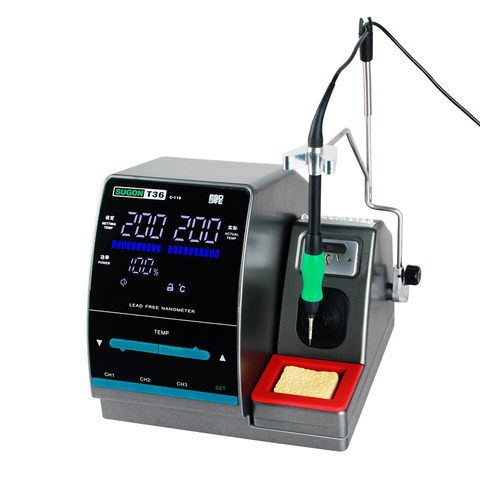 SUGON T36 Nano Soldering Station 1S Rapid Heating With JBC Soldering Tip For Integrated Circuit Component Welding Repair ► Photo 1/6
