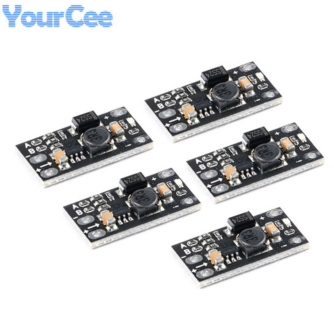 5PCS Mini DC-DC Boost Step Up Converter Board Module 3.7V to 12V Voltage Regulator PCB Board Module Lithium Battery Boost ► Photo 1/6