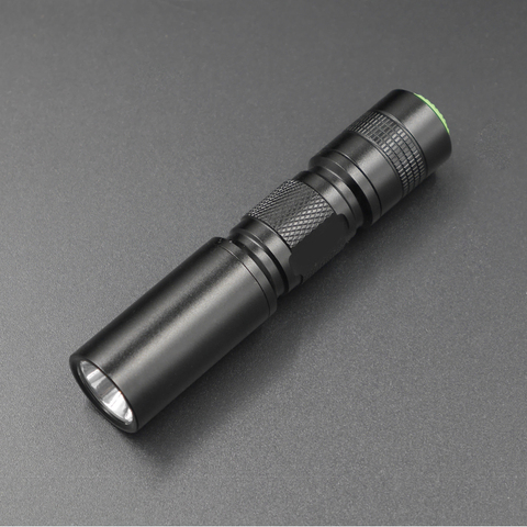 C3 mini flashlight cree XP G3 led pocket torch black Color waterproof camping light use AA 14500 battery ► Photo 1/1