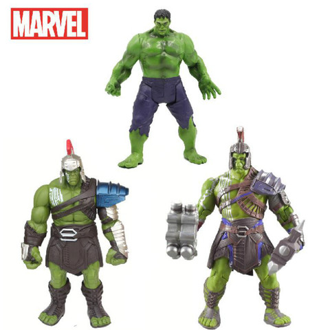 18/21/33cm Avengers Marvel Hero The Hulk Action Figure Model Toy Ragnarok Gladiator Hammer Hands Moveable Doll Gift Toy For Kids ► Photo 1/1