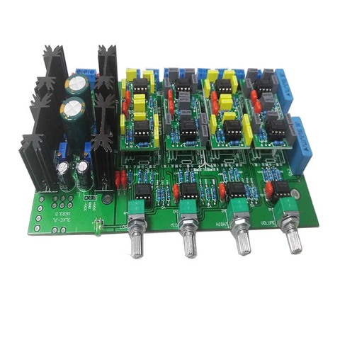 NEW Electronic Prestage 3 way Crossover Board Linkwitz-Riley Filter Class A Power Supply Audio Frequency Divider 850HZ/4200HZ ► Photo 1/6