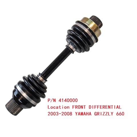 Front Differential CV Axle Drive Shaft 5KM-46173-10-00 for Grizzly 660 YFM660 HUNTER HARDWOODS 2003-2008 ► Photo 1/3
