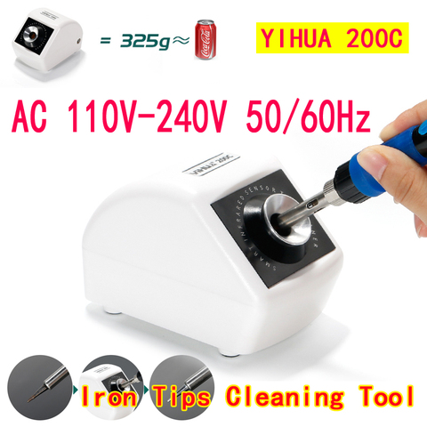 YIHUA 200C Infrared Sensor Smart Induction Soldering Iron Tip Cleaner With Light Weight Iron Tips Cleaning Tool ► Photo 1/6