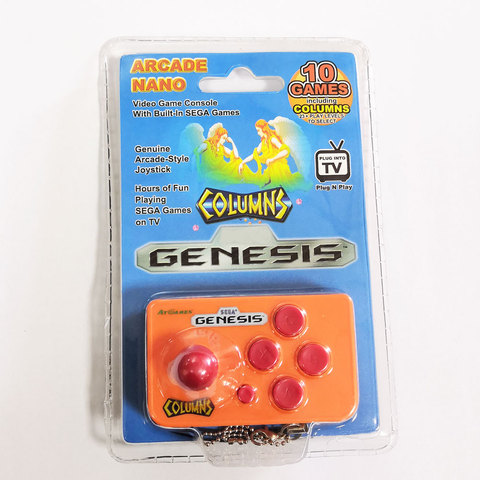 Cheap Arcade Nano Video TV  Game Console Mini Arcade Joystick Built in 10 games Portable Handheld Game ► Photo 1/6
