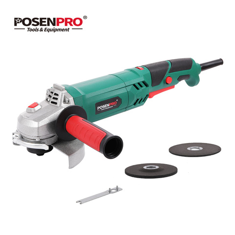 Electric Angle Grinder 125mm Variable Speed 3000-10500RPM Toolless Guard for Cutting Grinding Metal or Stone Work LANNERET ► Photo 1/6
