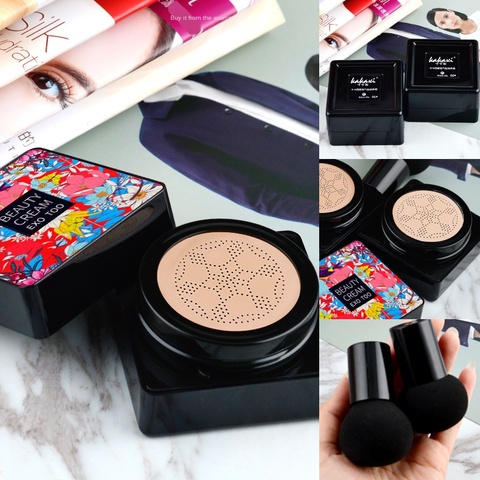 Small Mushroom Head Cushion Bb Cream Concealer Foundation Cream Brighten Skin Tone Beauty Foundation Cream ► Photo 1/6