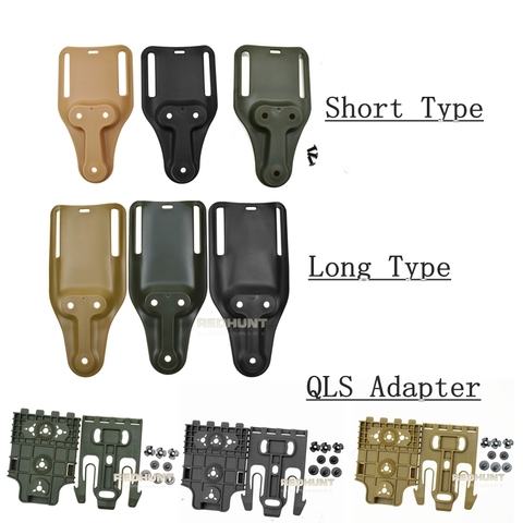 Tactical Drop Leg Band Strap Quick Locking System for Glock 17 M9 Gun  Holster Platform Adapter