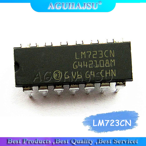 1pcs/lot LM723CN LM723 DIP Adj. Voltage Regulator IC 2-37V 150mA New Original ► Photo 1/1