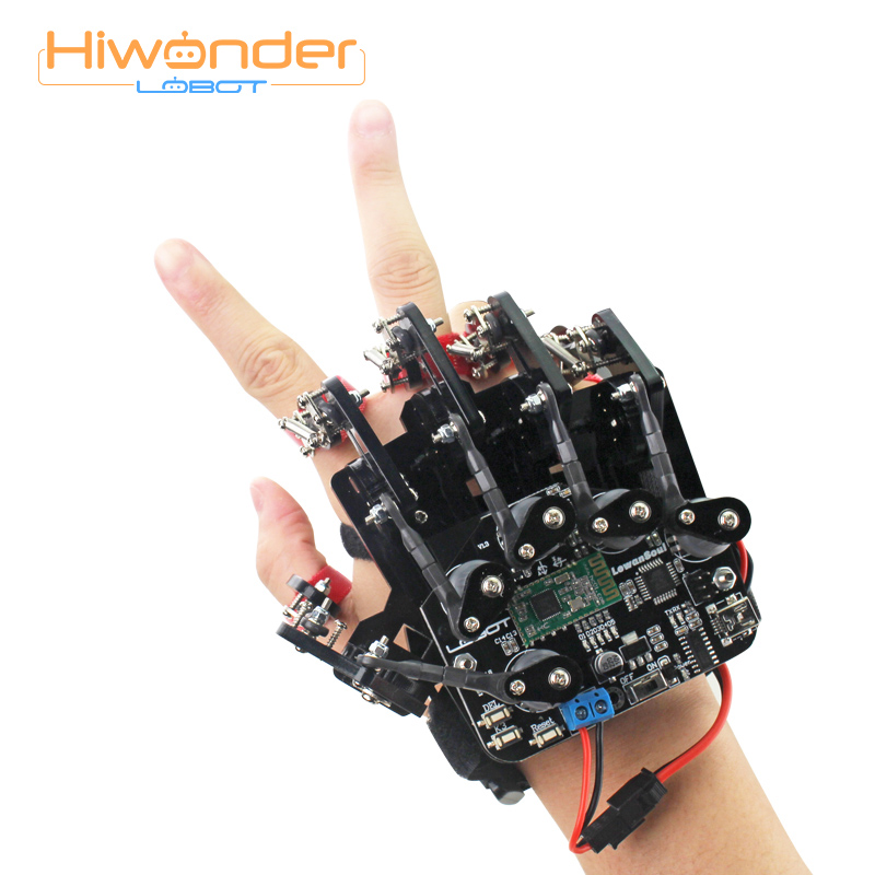 Wearable Mechanical Robot Glove Open Source/Somatosensory Control of Exoskeleton 
