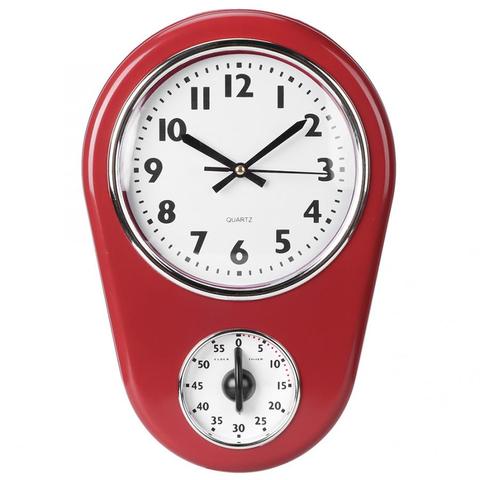 Vintage Wall Big Watch Hanging Clock Home Kitchen Timer Living Room Diy Wall Clock Sticker Watch Wall Clock Balcony Decor ► Photo 1/6