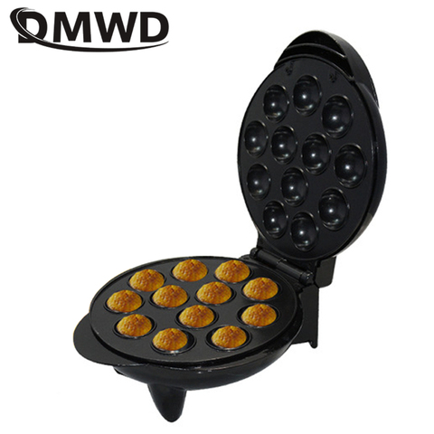 DMWD Automatic Lollipop mini cake machine Muffin cup cake Maker Electric Eggettes Puff Oven Octopus ball Egg Tart Grill EU 220V ► Photo 1/4