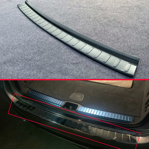 For Mercedes-Benz GLE-Class V167 GLE350 450 2022-2022 Stainless steel rear bumper protection window sill outside trunks decorati ► Photo 1/6