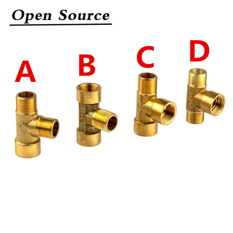 Brass Pipe Fitting Male Thread / Female Thread 1/8