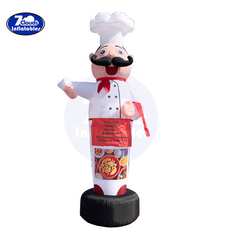 3m/4m Air Dancers Sky Dancer Inflatable cook Man Puppet Wind Flying Promotional Balloons Advertising Wave ► Photo 1/6