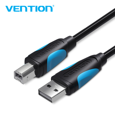 Vention USB 2.0 Print Cable USB 2.0 Type A Male To B Male Sync Data Scanner USB Printer Cable 1.5m 3m for HP Canon Epson Printer ► Photo 1/6