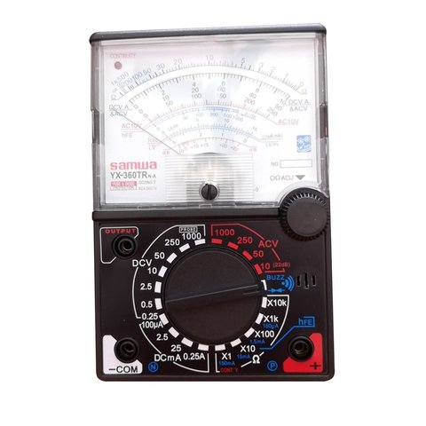 YX-360TRn Analog Multimeter Plastic Gauge Shell AC DC Volt Ohm Current Testing Mutimeter Electrical Pointer Multitester ► Photo 1/6