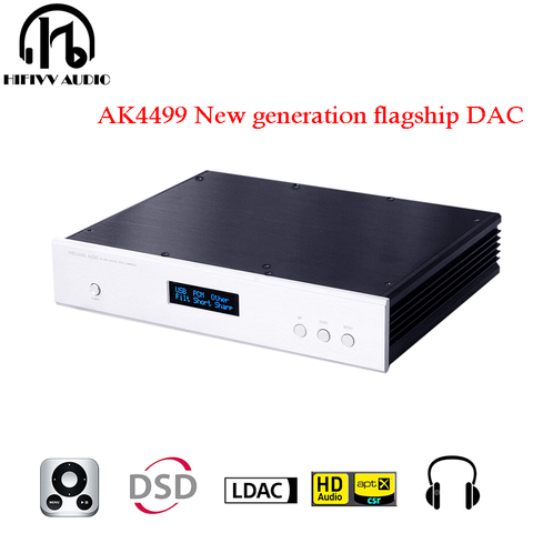 hifi AK4499EQ Bluetooth 5.0 Amplifier DAC for New generation flagship DAC APTX LDAC decoder with OPA627BP OPA1612 OP AMP ► Photo 1/5