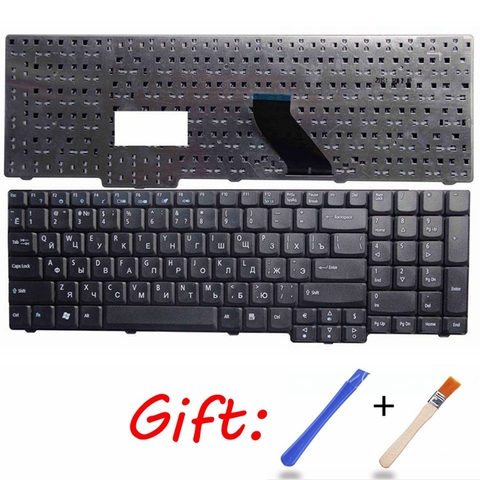 Russian Laptop Keyboard for Acer Travelmate 5100 5110 5600 5610 5620 Aspire 5235z 6530 7720Z 6930 6530G eMachines E528 E728 RU ► Photo 1/4