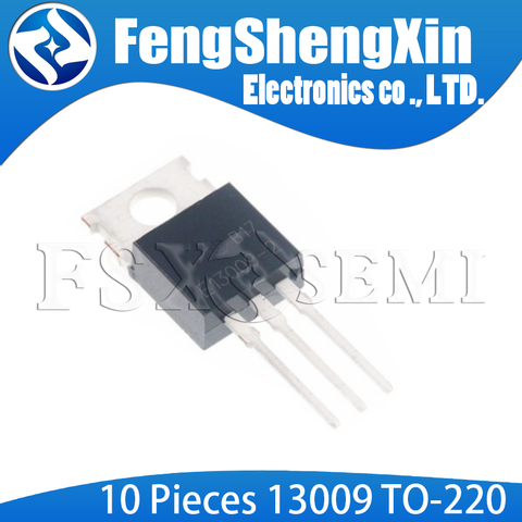 10pcs/lot New MJE13009 TO220 E13009-2 13009 E13009 FJP13009H2TU TO-220 Power Transistor ► Photo 1/6