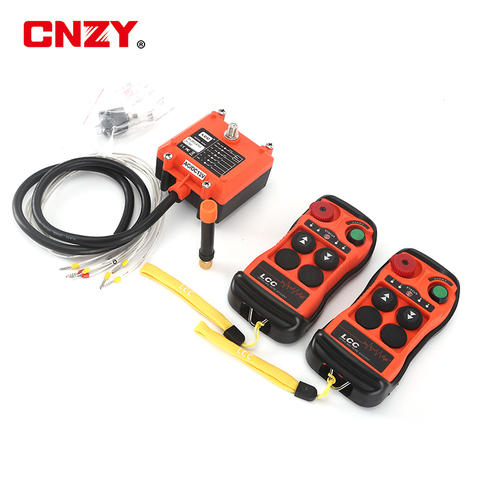 Q200 / Q202 LCC single and double speed industrial wireless remote control 2 button drive micro electric hoist motor hoist ► Photo 1/5