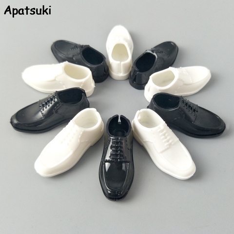 Fashion Doll Shoes For Ken Boy Doll 1/6 Doll Accessories Business Shoes For Barbie Boyfriend Prince Ken Men Doll Kids Child Toy ► Photo 1/6