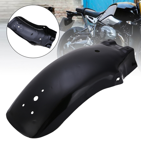 1PC Black Metal Retro Rear Fender Cruiser Chopper Bobber Cafe Racer Mudguard For Honda Shadow 600 VLX DLX VTX 1300 1800 ► Photo 1/6