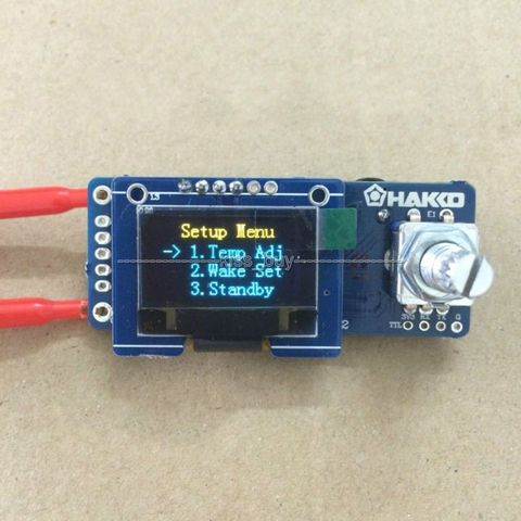 dykb T12 OLED Digital Soldering Iron Station Temperature Controller Board LCD display panel FOR HAKKO ► Photo 1/1