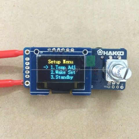 T12 OLED Digital Soldering Iron Station Temperature Controller Board LCD display panel FOR HAKKO ► Photo 1/4