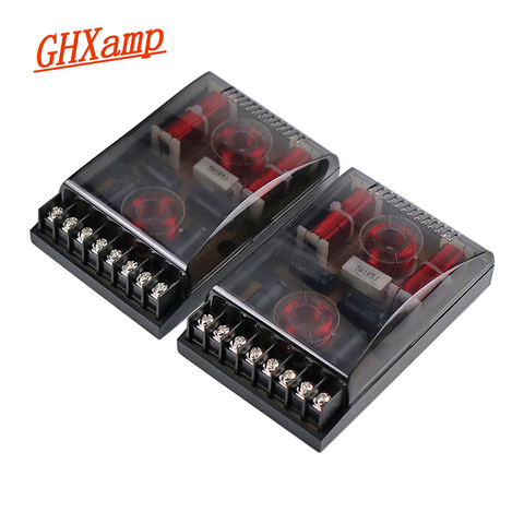 GHXAMP 3 Way Car Speaker Crossover 150W Tweeter Midrange Woofer Car Audio Speakers Divider 3 Way Divider 2PCS ► Photo 1/6