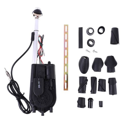 Universal Car Auto SUV AM FM Radio Electric Power Automatic Antenna Aerial Kit 12V Exterior Vehicle Aerials Pro Auto Replacement ► Photo 1/6