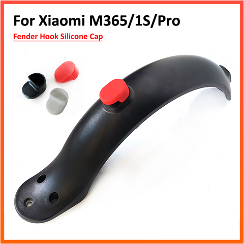 Fender Hook Silicone Sleeve For Xiaomi M365 Electric Scooter Mudguard Lightweight M365 Pro Rear Fender Hook Sleeve Buckle Cap ► Photo 1/6