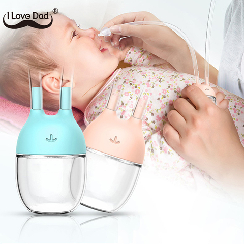 Convenient Baby Safe Nose Cleaner Vacuum Suction Nasal Mucus Runny Aspirator Inhale Baby Kids Healthy Care Stuff ► Photo 1/6