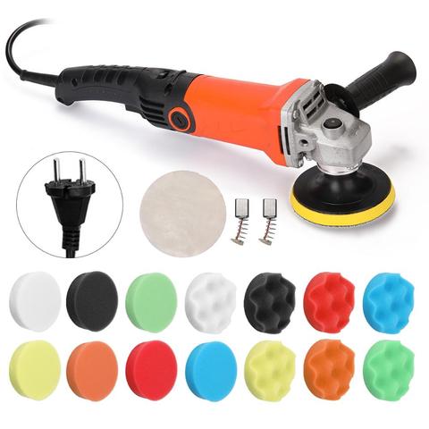 1580W 220V Electric Polisher Machine Adjustable Speed Car Polisher Sanding Waxing Grinding Machine Automobile Furniture Tool ► Photo 1/6