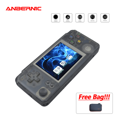 ANBERNIC RS97 Retro game Video game Built-in 3000 games Simulators 64 BIT RS-97 Portable Handheld Game Console TV output Gift ► Photo 1/6