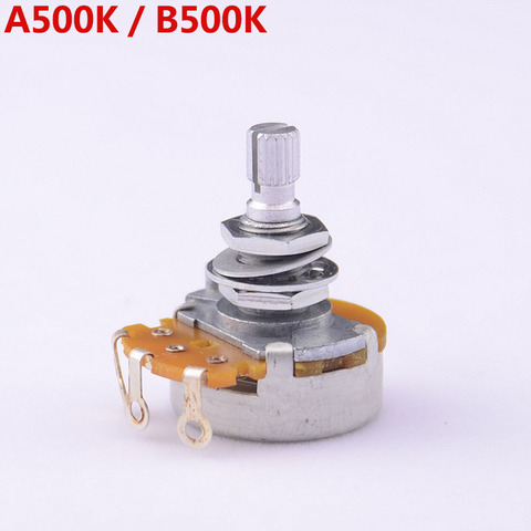 1 Piece Super Quality GuitarFamily A500K/B500K  Big Potentiometer(POT)  For Electric Guitar (Bass)  MADE IN JAPAN ( #6002 ) ► Photo 1/5