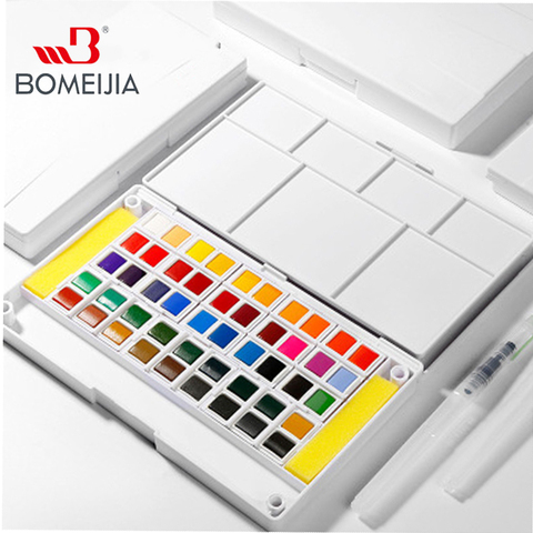 12/18/24/36 Colors Watercolor Paint Set Professional Watercolor Pan Set, Travel Watercolor Kit 2 Sponges & A Mixing Palette ► Photo 1/6