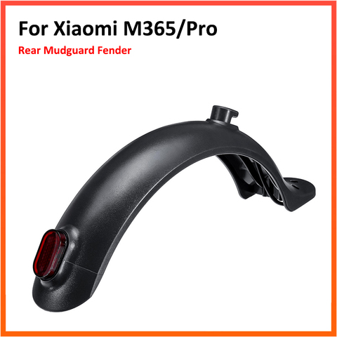 Repair Spare Parts Fender with Taillight for Xiaomi M365 and Pro Electric Scooter Brake Light Mud Fender With Hook Parts ► Photo 1/6