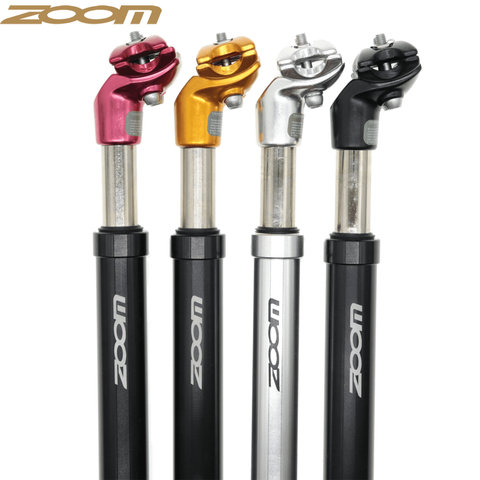 ZOOM Suspension Seatpost Shock Absorber damping Alu MTB mountain bike Bicycle Seat post 25.4 27.2 28.6 30.1 30.4 30.9 31.6 33.9 ► Photo 1/6