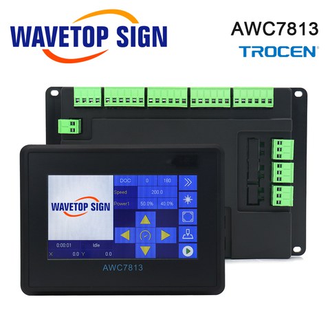 Trocen AWC708S Co2 Laser Controller System for Co2 Laser Engraving Cutting Machine Replace AWC708C Lite ruida Leetro ► Photo 1/6