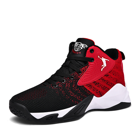 New High-top Jordan Basketball Shoes Men Outdoor Sneakers Men Wear Resistant Air Cushioning Shoes Breathable Sport Shoes Unisex ► Photo 1/6