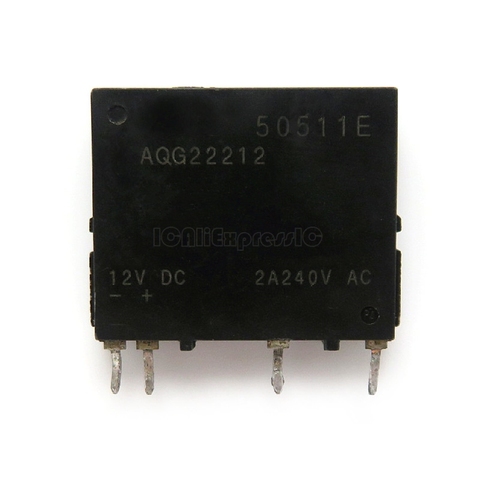 5pcs/lot AQG22212B02 AQG22212 12VDC 12V Solid 2A 240VAC In Stock ► Photo 1/1