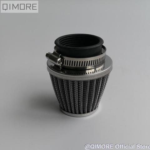 38mm / 42mm High Flow Performance Chrome Air Filter for GY6 50 80 110 125 150 cc 139QMB 157QMJ Scooter ATV Dirt Bike Pitbike ► Photo 1/5