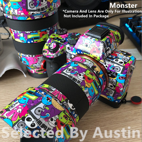 Camera Decal Skin Wrap Film Protector For Sony A7RIV A7M3 A7R3 A7R4 A9 A6400 A6300 Anti-scratch Sticker Cover ► Photo 1/5