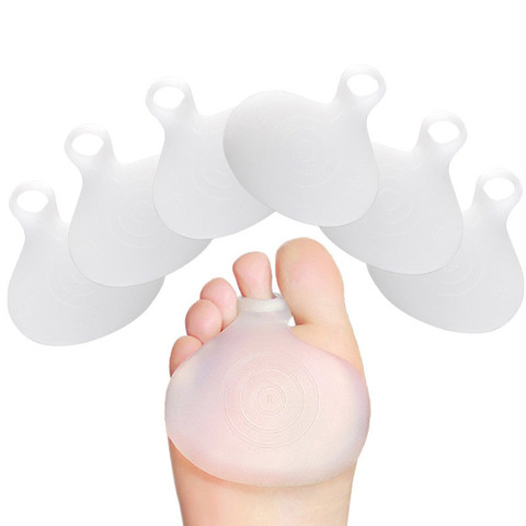 1Pair Silicone Gel Metatarsal Pads for Shoes Sore Ball Foot Care Tool Feet Pain Shoes Insoles Pads Cushion Forefoot Arch Support ► Photo 1/6