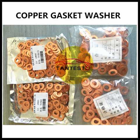 7x15mm/9x18mm Diesel Common Rail Injector Nozzle Copper Washer Seal O Ring Pad Gasket Diesel Pump Repair Tool ► Photo 1/6