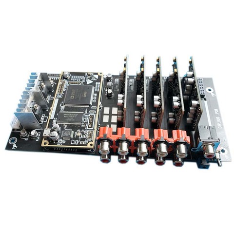 ADSP-21489 DSP development moudle ADC PCM1804 Input DAC PCM1798 output board 4 in 6 out / 4 in 8 out processor ► Photo 1/6